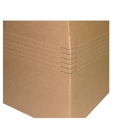 Versandkarton Blitzb.braun höhenvariabel COLOMPAC 30000309 304x216x130-220
