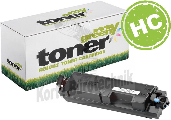 my green toner Toner-Kit schwarz (152207) ersetzt TK-5140K