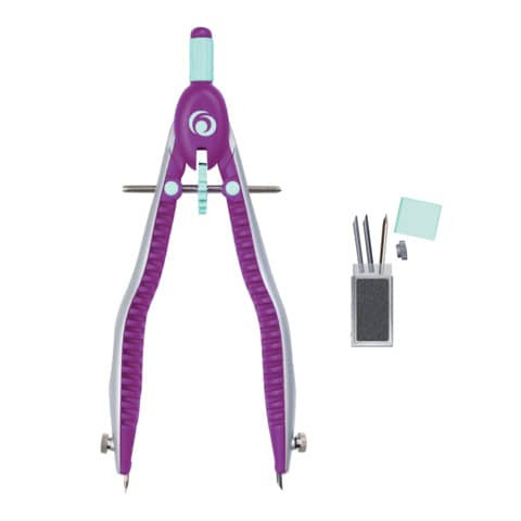 Schnellverstellzirkel lila/minze HERLITZ 300003044 11122348 my.pen