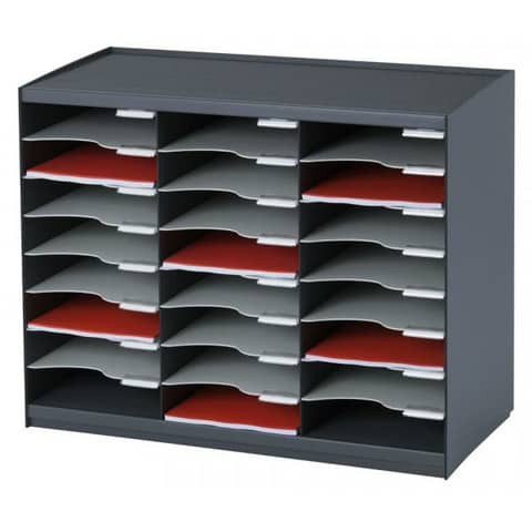 Sortierablage Evolution schwarz PAPERFLOW 803.01 36 Fächer