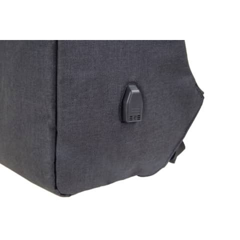 Rucksack Safepak anthrazit LIGHTPAK 46154 31x45x15cm