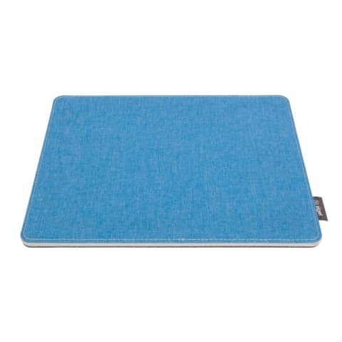 Mausmatte Rec.PET hellblau/dunkelgrau SIGEL SA203 250x7x200mm