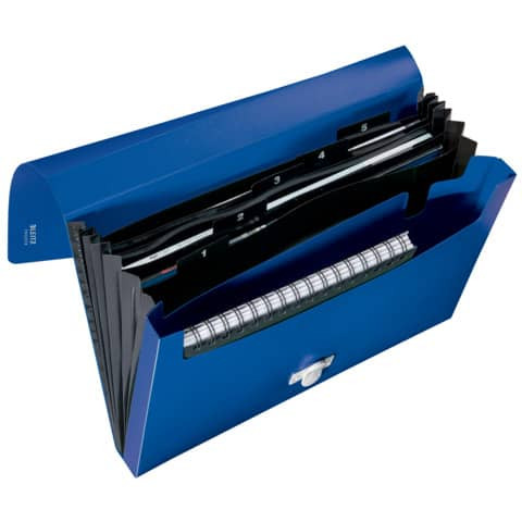 Fächermappe Recycle A4 PP blau LEITZ 4624-00-35
