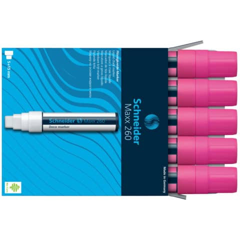 Decomarker Maxx 260 rosa SCHNEIDER 126009 2-15mm