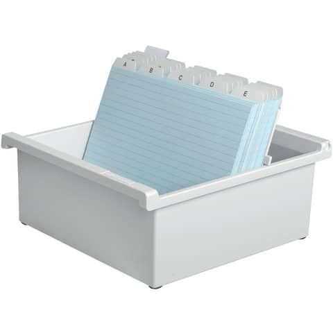 Karteitrog A6 quer lichtgrau HAN 966-0-11 800Kt