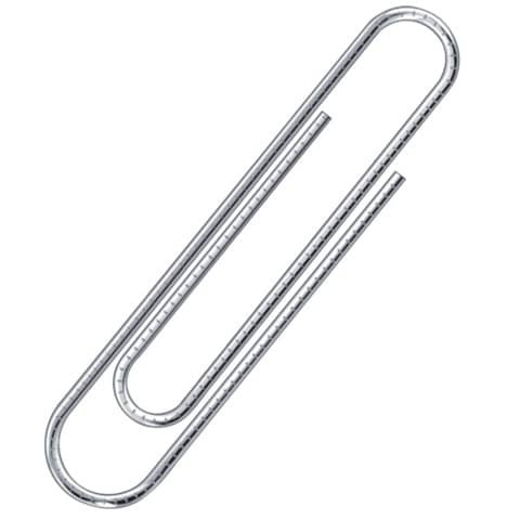 Büroklammer 100ST gerillt Q-CONNECT KF01320 77mm