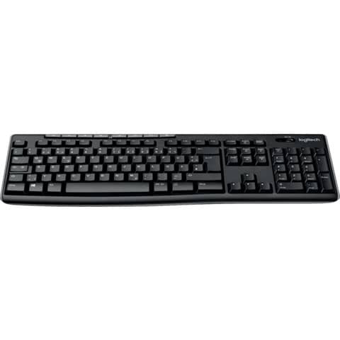 Tastatur K270 schwarz LOGITECH 920-003052 USB ohneK.