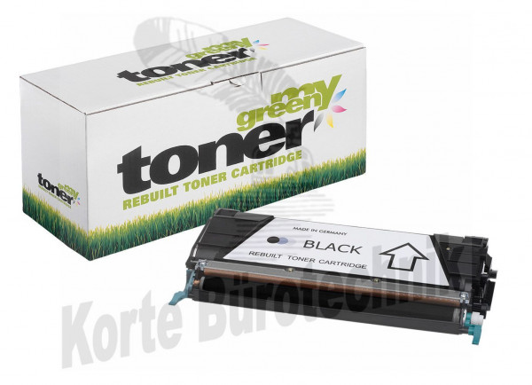 my green toner Toner-Kit schwarz (161216) ersetzt C746H1KG, X746H1KG, 24B5700