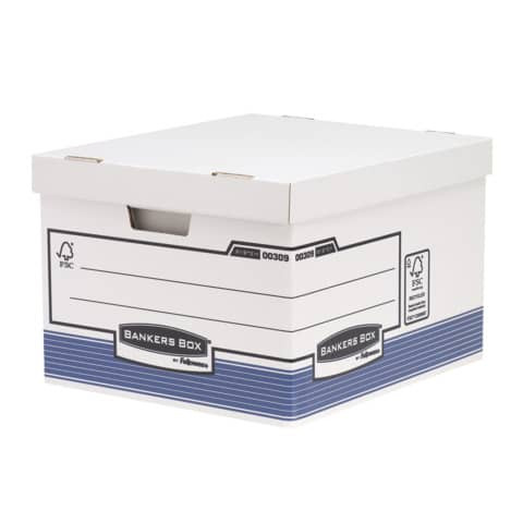 Ablageschachtel A4 FSC blau FELLOWES 0030901