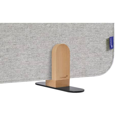 Trennwand Elements akustik grau LEGAMASTER 7-209830 60x80cm m. Halterung