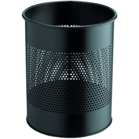 Papierkorb 15L schwarz rund DURABLE 3310 01