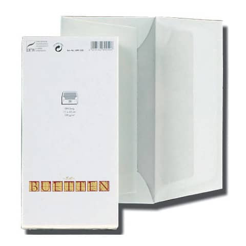 Briefumschlag DL Echt Bütten DFW 890250 Pg20St