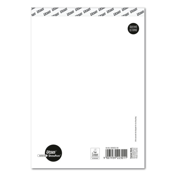 Notizblock Style A5 50BL blanko STAUFEN STYLE 608452 00