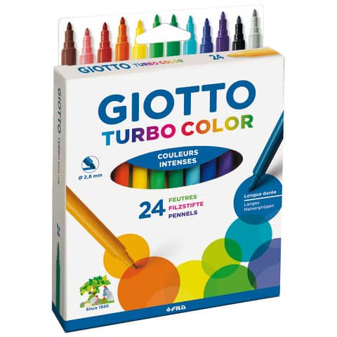 Farbstiftetui 24ST Turbo Color GIOTTO F072400 K24