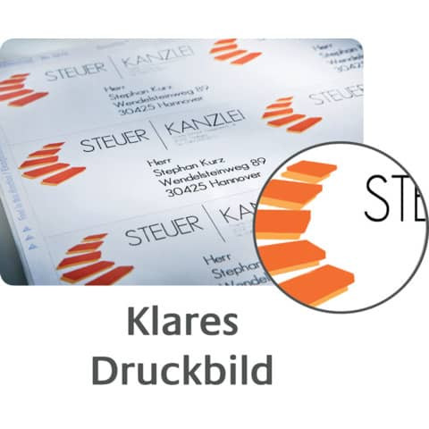 Universaletikett 63,5x29,6 ws ZWECKFORM L4737REV-10 10Bl