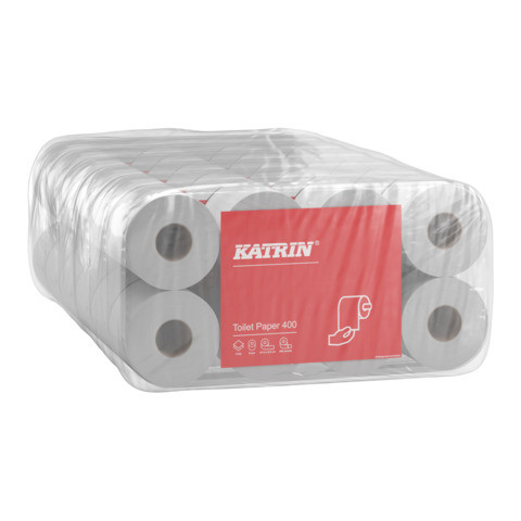 Toilettenpapier Classic 6x 8RL weiß KATRIN 14293 2-lagig