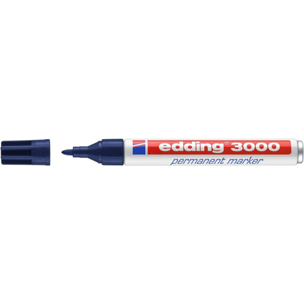 Permanentmarker stahlblau EDDING 3000-017 1,5-3mm