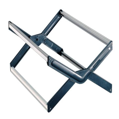 Hängekorb 48cm tief grau LEITZ 19100089 Kunststoff