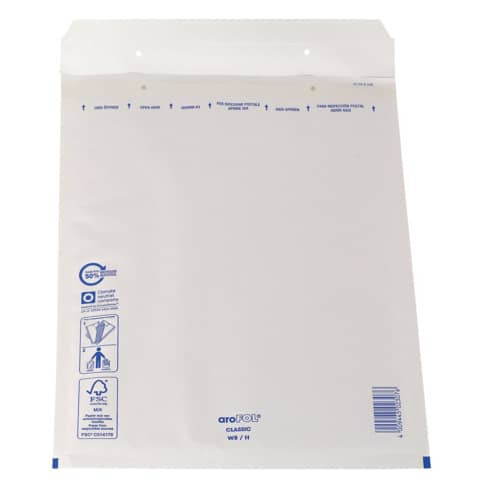 Luftpolstertasche 290x370 weiß AROFOL 8 2FVAF000188 10St