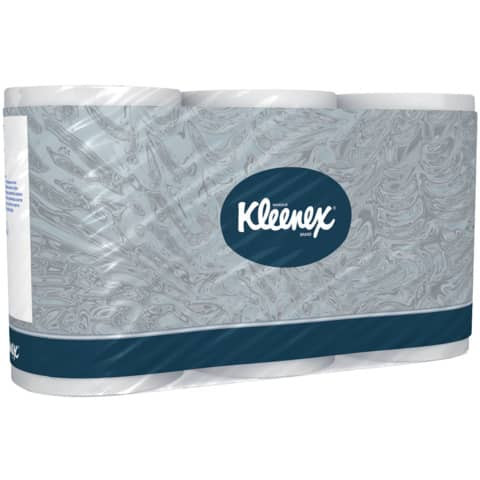 Toilettenpapier 6RL hochweiß KLEENEX 8440 3-lagig
