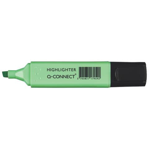 Textmarker pastellgrün Q-CONNECT KF17959 1,0-5,2mm