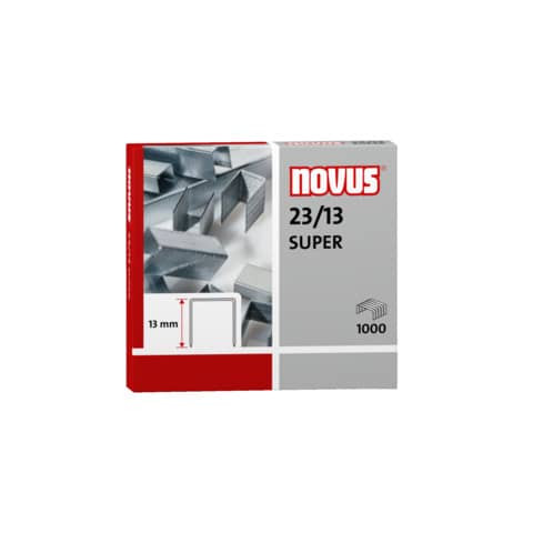 Heftklammern 23/13 verzinkt 1000ST NOVUS NV0420533