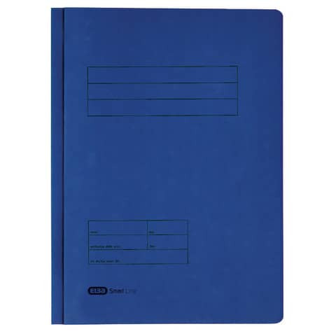 Hefter Zweifalz A4 blau ELBA 100421220 Manilakarton
