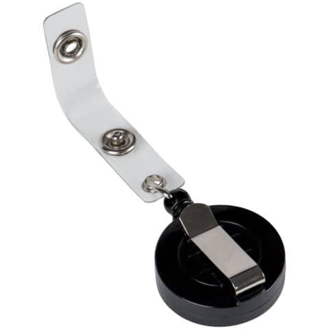 Ausweishalter 10ST Jojo schwarz Q-CONNECT KF14147 mit Metallclip