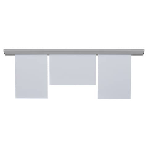 Papierklemmschiene 88cm grau FRANKEN PKS88
