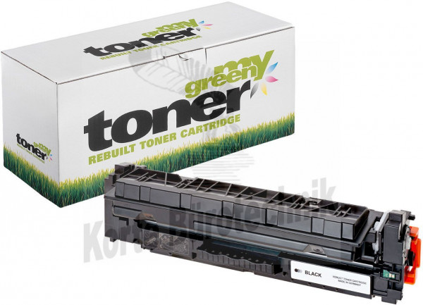 my green toner Toner-Kartusche schwarz HC (135125) ersetzt 410A, 046H, 46