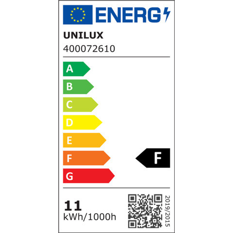 Tischleuchte LED schwarz/bambus UNILUX 400140800 Bamboo Baya