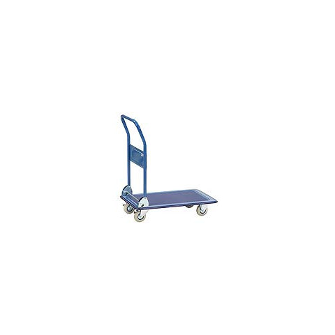 Schiebegriffwagen LF91x61cm blausilber FETRA 3101 klappbar