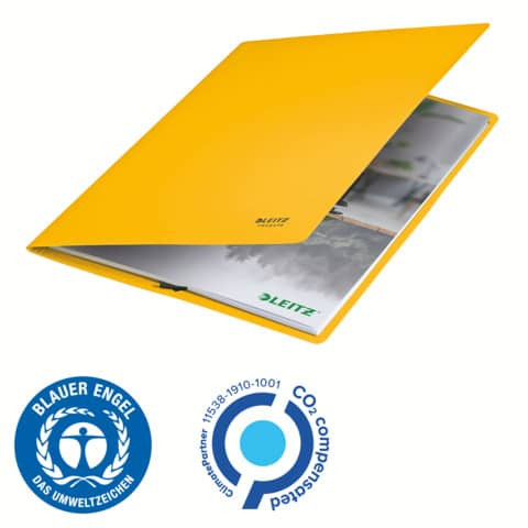 Eckspanner Recycle A4 gelb LEITZ 3908-00-15 Karton