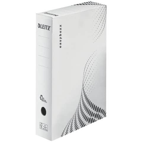 Archivbox easyboxx A4 80mm weiß LEITZ 6131-00-00