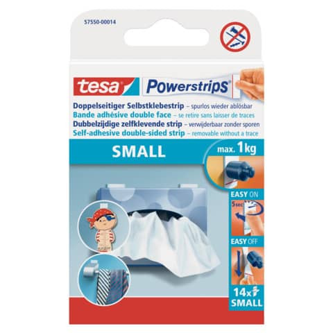 Powerstrips Mini 14mmx34mm TESA 57550-00014-01 SC14ST