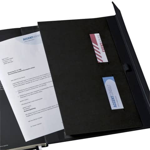 Notizbuch A4+ kariert schwarz SIGEL CO141 Conceptum Hardcov.