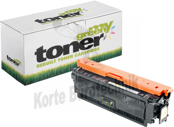 my green toner Toner-Kartusche gelb HC (134753) ersetzt 508X