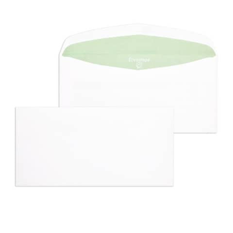Briefhülle DL gum. 75g weiß ENVIRELOPE 30005401 1000ST