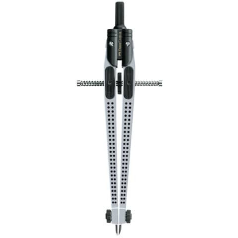 Schnellverstellzirkel Grip 2001 silber FABER CASTELL 174472 Blister