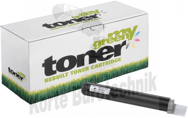 my green toner Toner-Kit schwarz (180132) ersetzt TYP-6, 9901, 4910306