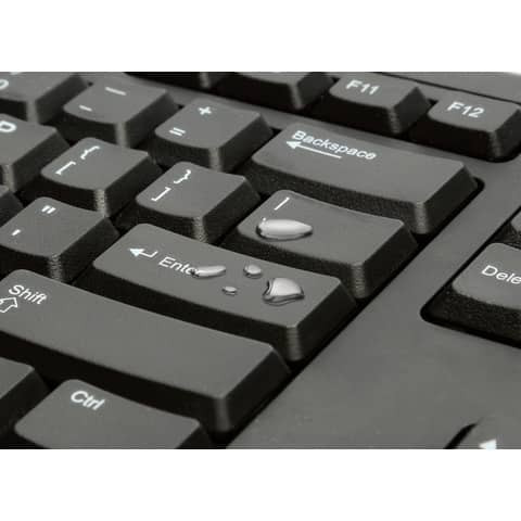 Tastatur ValuKeyboard schwarz KENSINGTON 1500109DE