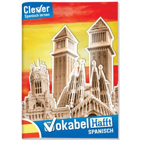 Vokabelheft A5 bunt HÄFFT 4178-9 Spanisch