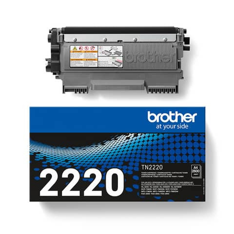 Lasertoner schwarz BROTHER TN2220