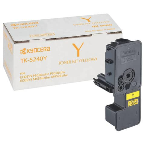 Lasertoner TK-5240Y yellow KYOCERA 1T02R7ANL0