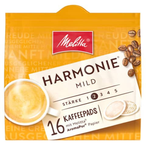 Kaffeepads rund 16ST Harmonie MELITTA 1389903003