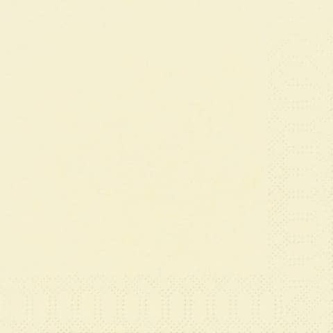 Serviette Zelltuch champagne 20 Stück DUNI 104967/ 3lagig 40 cm