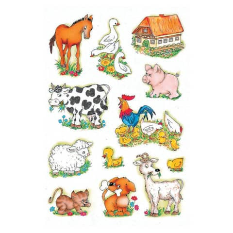 5419 Sticker DECOR Bauernhoftiere