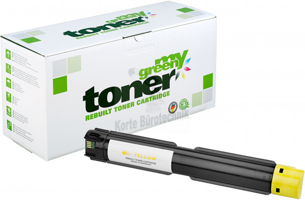 my green toner Toner-Kit gelb HC (231315) ersetzt 106R03738