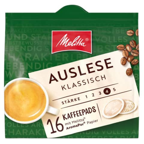Kaffeepads rund 16ST Auslese MELITTA 1389898002