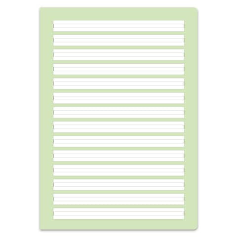 Heft LIN1 A4 16 Blatt 5/5/5mm liniert STAUFEN PREMIO 040782001 90g